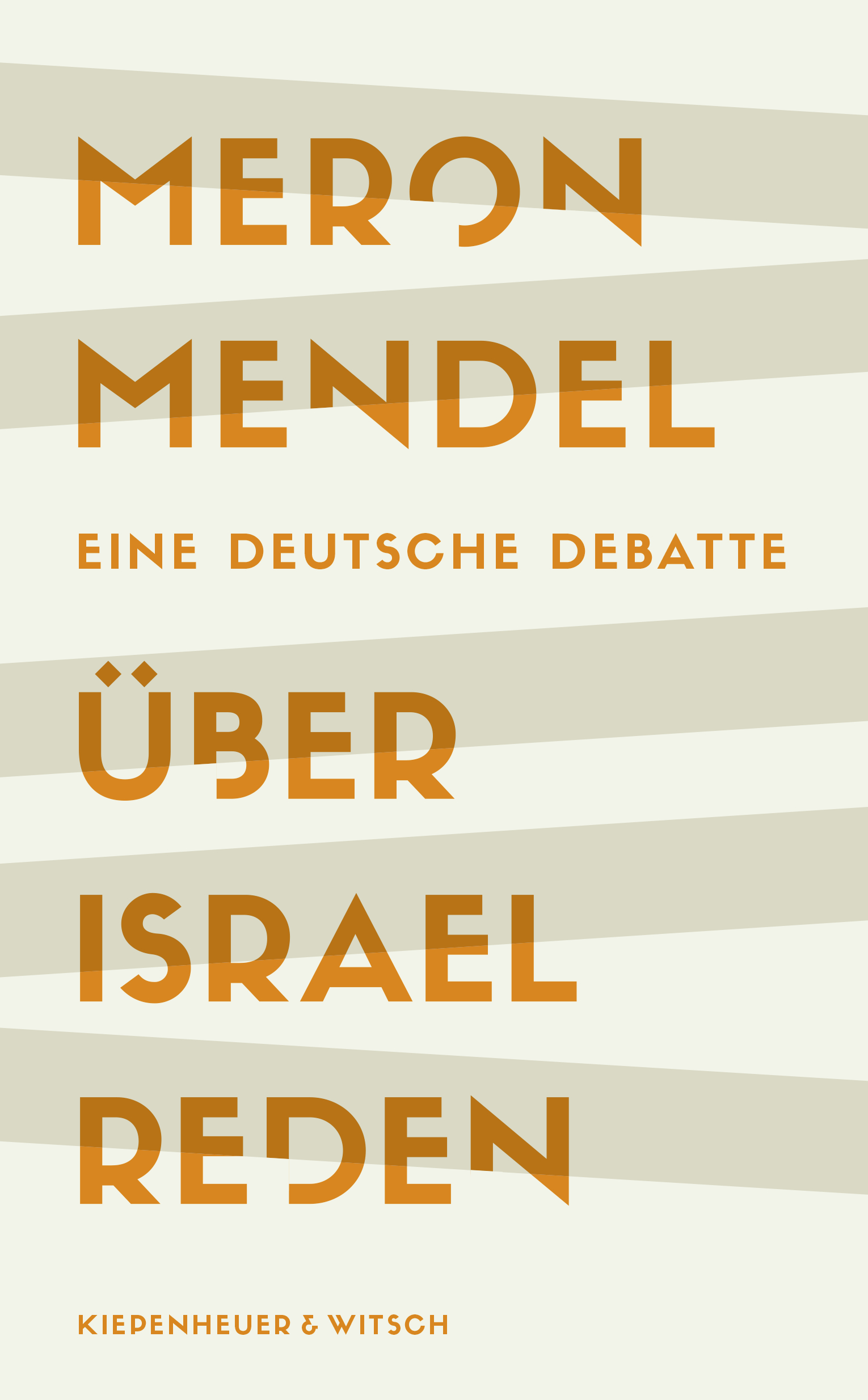Buchcover Meron Mendel: Über Israel reden